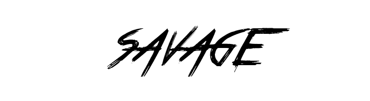 savage True Lies Font