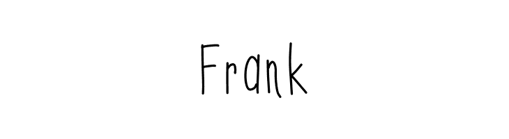Frank HomegirlMarnie Font