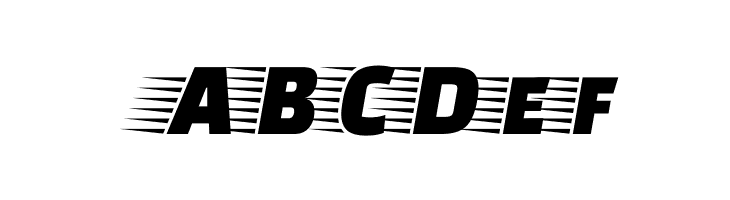 Faster One  Free Fonts Download