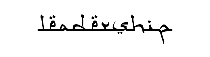 Aceh Darusalam  Free Fonts Download