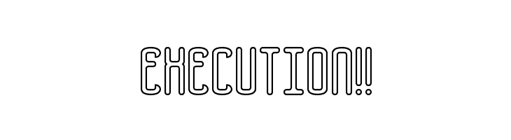 Bend 2 Squares OL1 BRK  Free Fonts Download