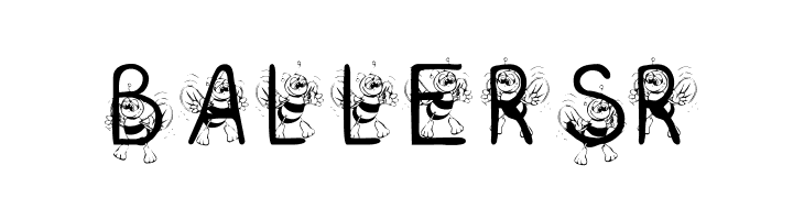 KR That Silly Hunnybee!  Free Fonts Download