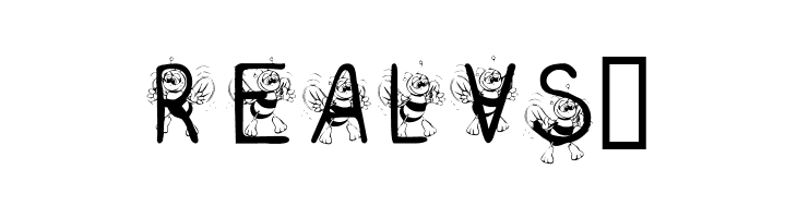 KR That Silly Hunnybee!  Free Fonts Download