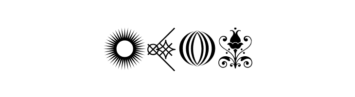 Soft Ornaments Sixteen  Free Fonts Download