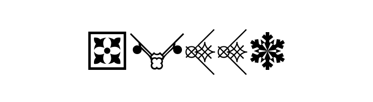 Soft Ornaments Sixteen  Free Fonts Download