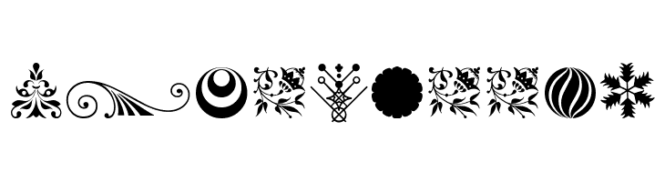 Soft Ornaments Sixteen  Free Fonts Download