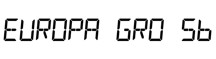 Digital Counter 7 Italic  Free Fonts Download