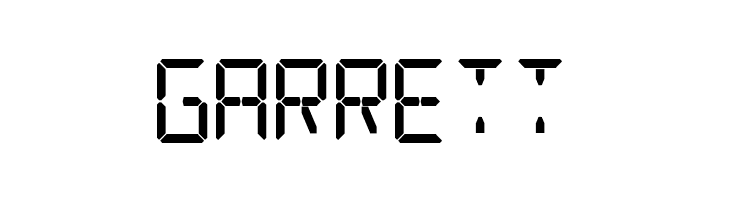 Digital Counter 7  Free Fonts Download