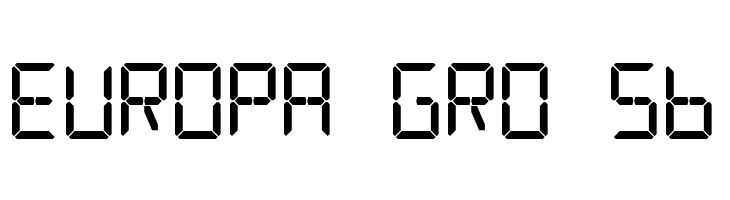 Digital Counter 7  Free Fonts Download