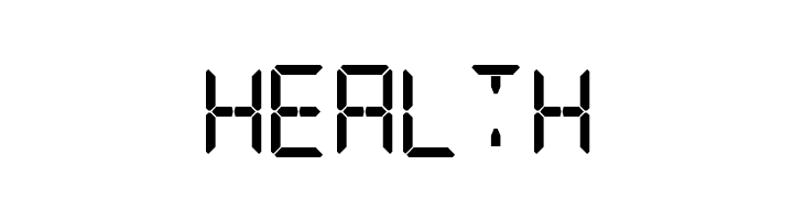 Digital Counter 7  Free Fonts Download