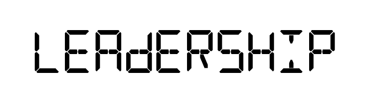 Digital Counter 7  Free Fonts Download