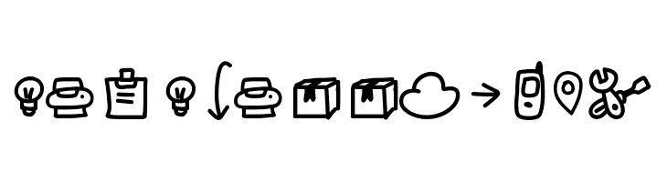 PWSmallIconsFree  Free Fonts Download