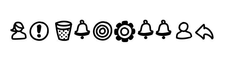 PWSmallIconsFree  Free Fonts Download