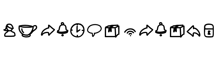 PWSmallIconsFree  Free Fonts Download