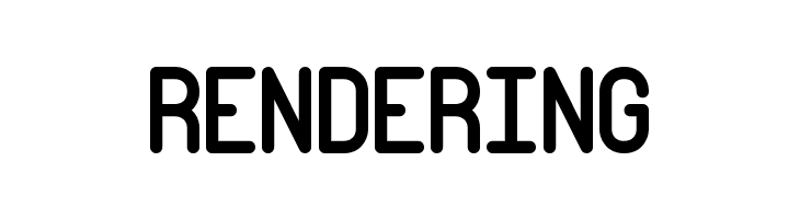 RENDERING Entangled Plain BRK Font