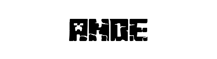 Minecraft Evenings  Free Fonts Download