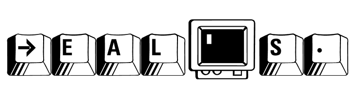 PC Keys  Free Fonts Download