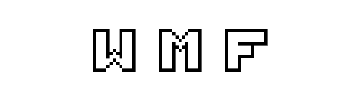 Thirteen Pixel Fonts Regular  Free Fonts Download