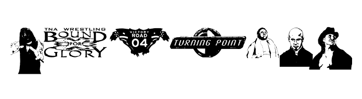 TNA Bound for Glory  Free Fonts Download