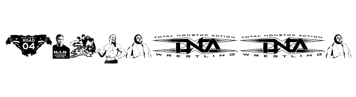 TNA Bound for Glory  Free Fonts Download