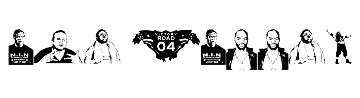 TNA Bound for Glory  Free Fonts Download