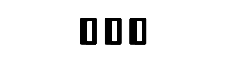 Rectangle II  Free Fonts Download