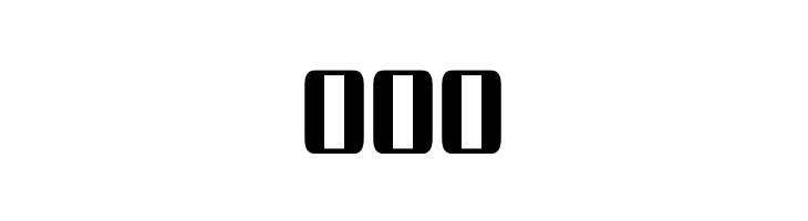 Modern III  Free Fonts Download