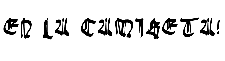 Gothic Bozo  Free Fonts Download