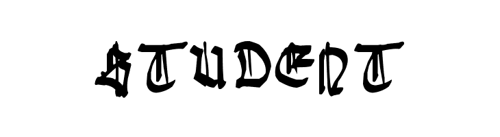 Gothic Bozo  Free Fonts Download