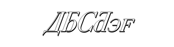 Cyberia Shadow Italic  Free Fonts Download