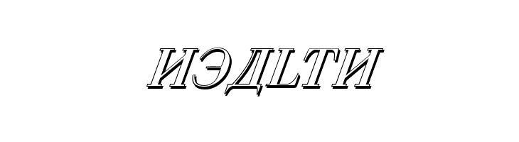Cyberia Shadow Italic  Free Fonts Download