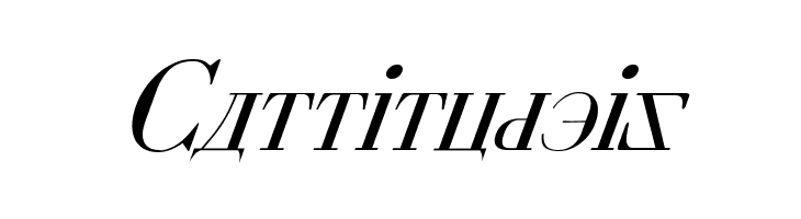 Cyberia Italic  Free Fonts Download