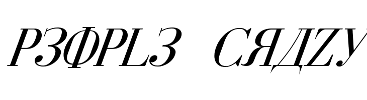 Cyberia Italic  Free Fonts Download