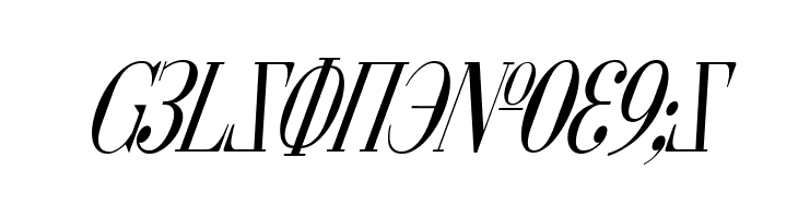 Cyberia Condensed Italic  Free Fonts Download