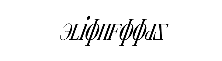 Cyberia Condensed Italic  Free Fonts Download