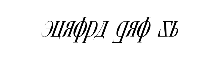 Cyberia Condensed Italic  Free Fonts Download