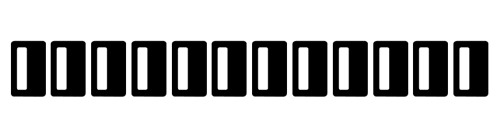 Rectangle I  Free Fonts Download