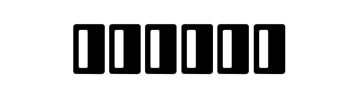 Rectangle I  Free Fonts Download