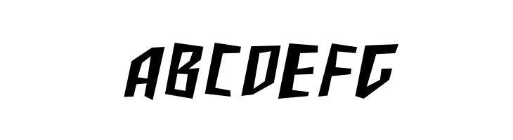 SF Junk Culture Condensed Oblique  Free Fonts Download