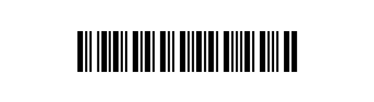 3 of 9 Barcode  Free Fonts Download