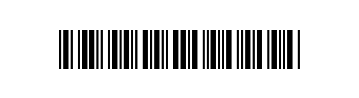 3 of 9 Barcode  Free Fonts Download