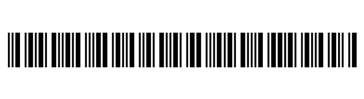 3 of 9 Barcode  Free Fonts Download