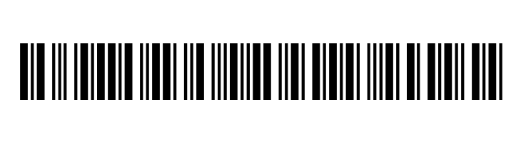 3 of 9 Barcode  Free Fonts Download