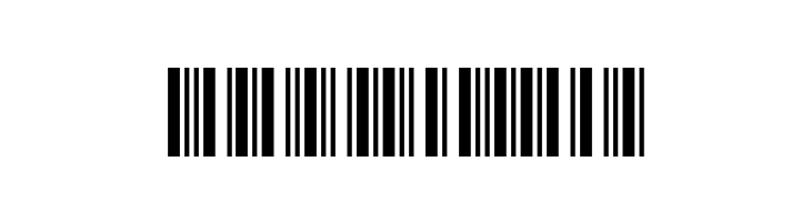 3 of 9 Barcode  Free Fonts Download