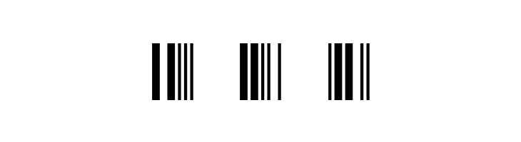 3 of 9 Barcode  Free Fonts Download