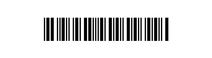 3 of 9 Barcode  Free Fonts Download