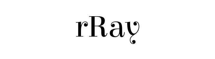 rRay Elsie Font