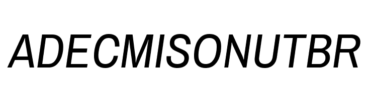 Archivo Narrow Italic  Free Fonts Download