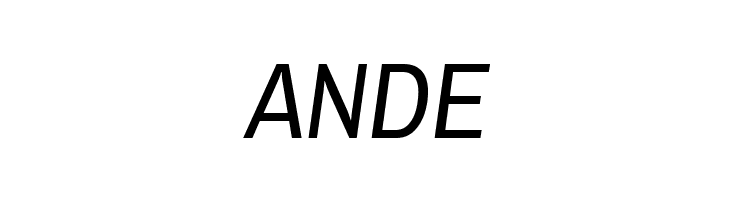 Archivo Narrow Italic  Free Fonts Download