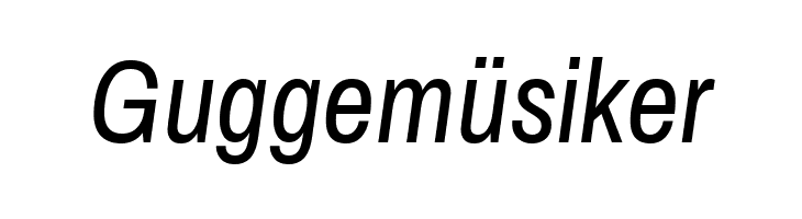 Archivo Narrow Italic  Free Fonts Download